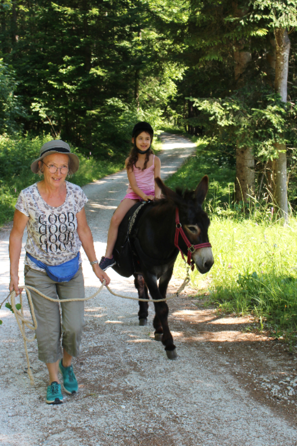 Wandern mit Tieren 